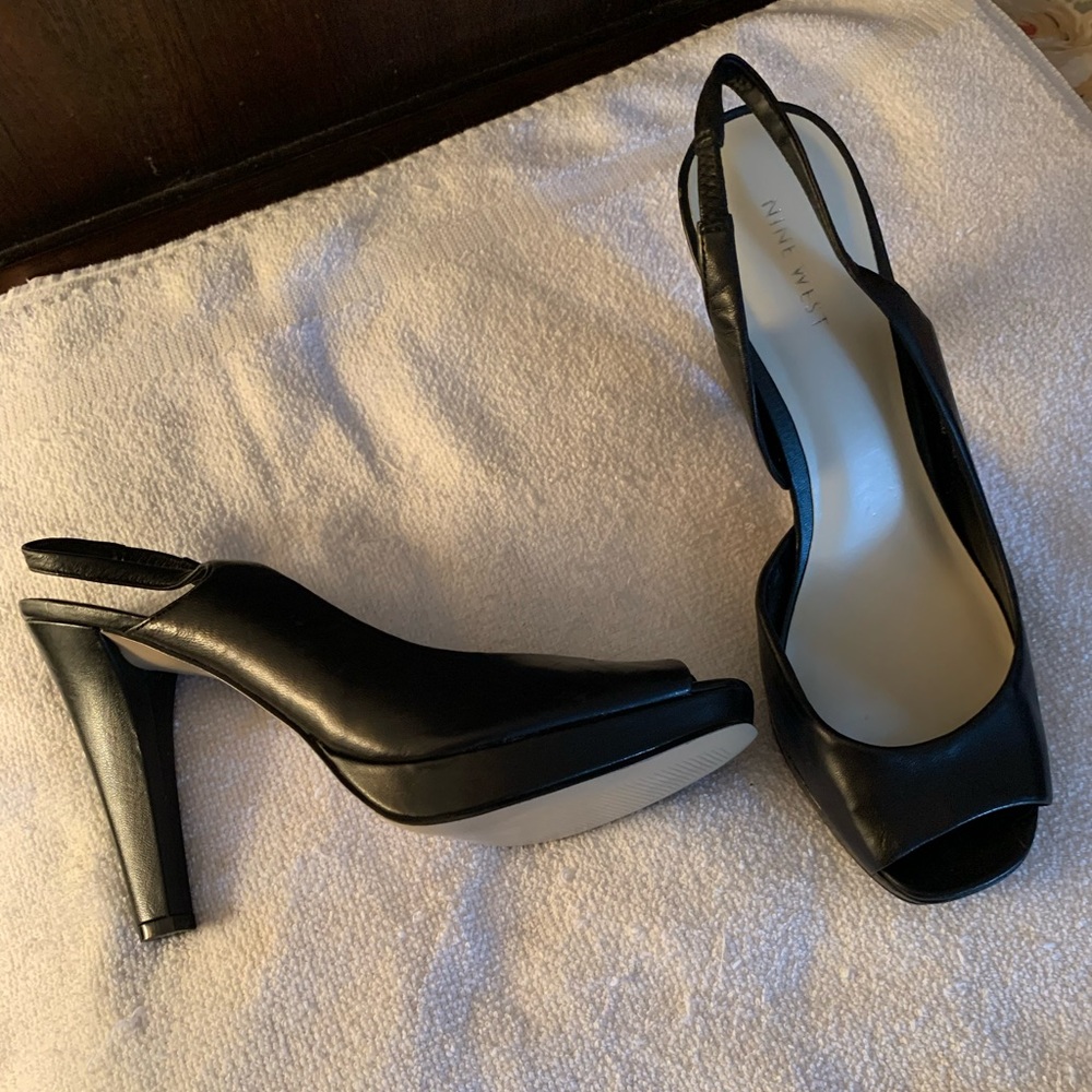 Nine West Platform Sling Back